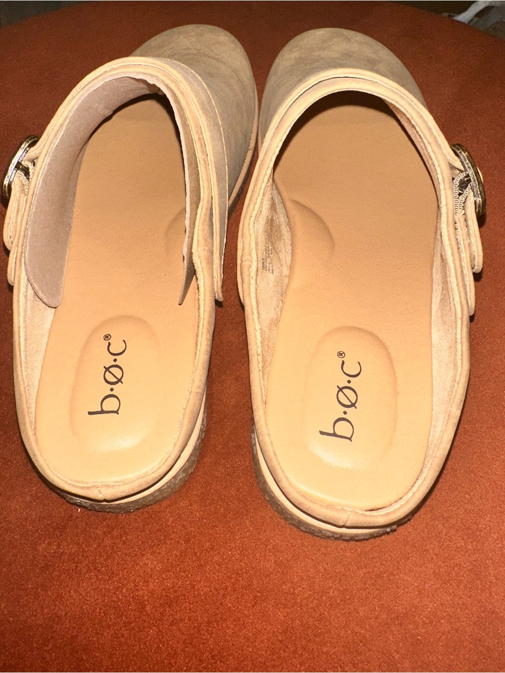 b.o.c Lexi Slip-On Mule light tan woman’s size 9 NWT - Picture 13 of 15
